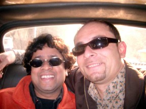 Ranajit and Roman in Kolkata